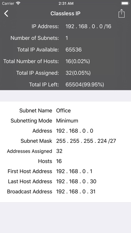 VLSM Helper