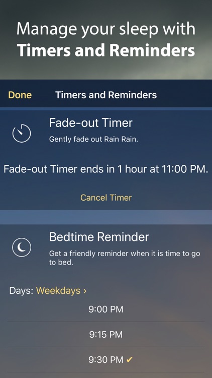 Rain Rain Sleep Sounds screenshot-4