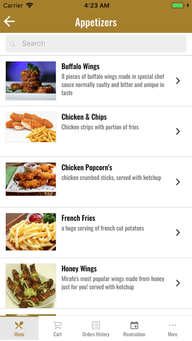 Mirafe's Official Delivery App screenshot 2