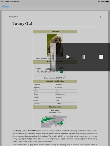 Birds Songs App, ornithology screenshot 2