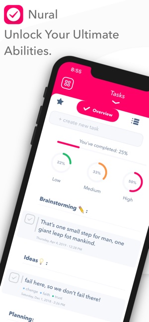 Nural - tasks, notes & chat