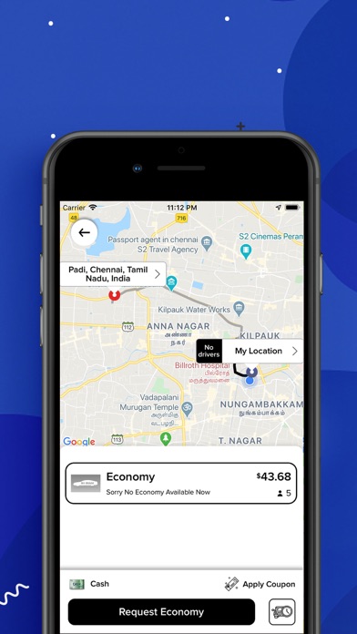 Fetch Taxi App screenshot 4