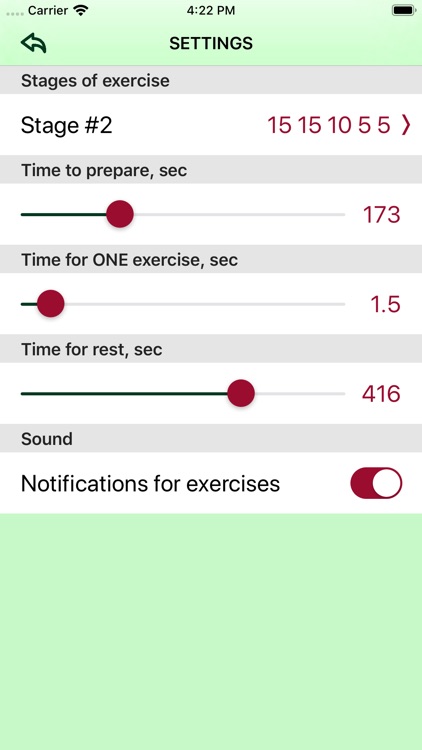 Scheme of physical exercises screenshot-3