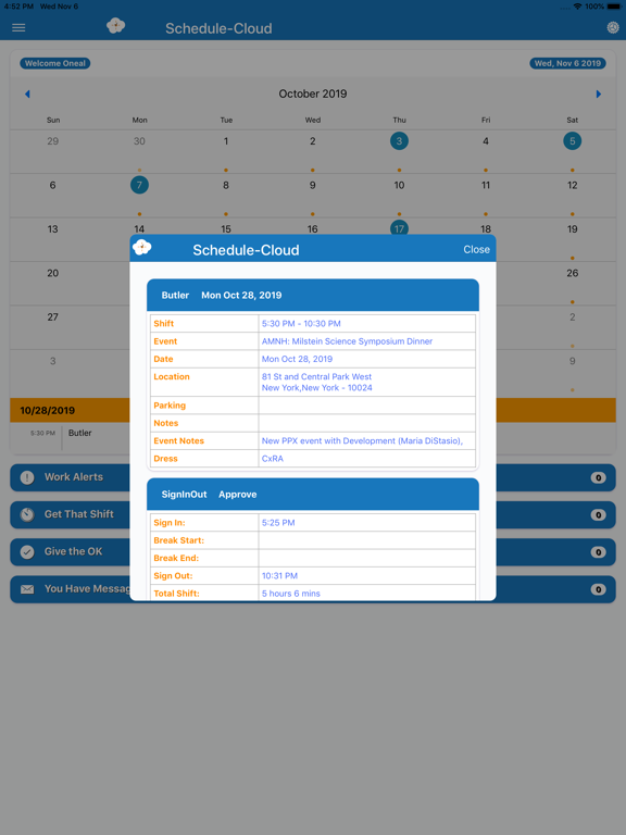 Schedule-Cloud Staff screenshot 4