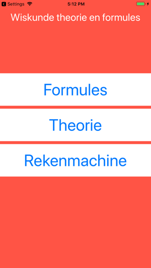 Wiskunde Hulp en rekenmachine