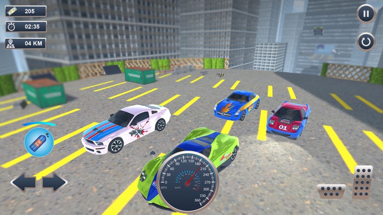 Extreme Car Driving at RoofTop screenshot-4