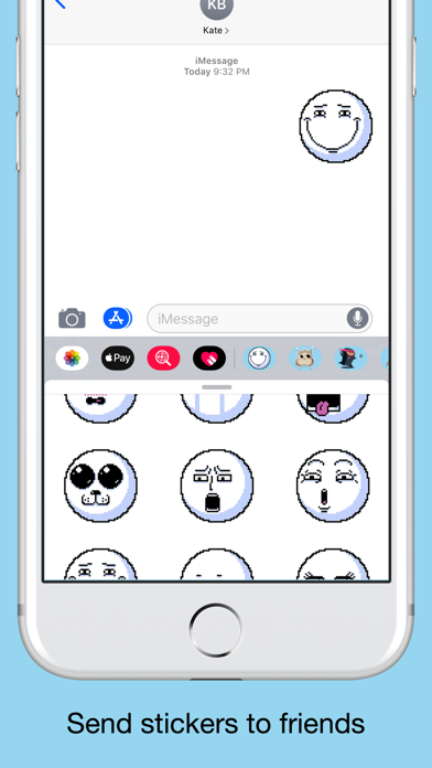 Pixel emoji - smiley stickers screenshot 4