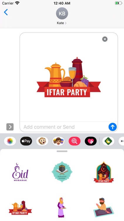 Islamic Stickers - Eid Sticker