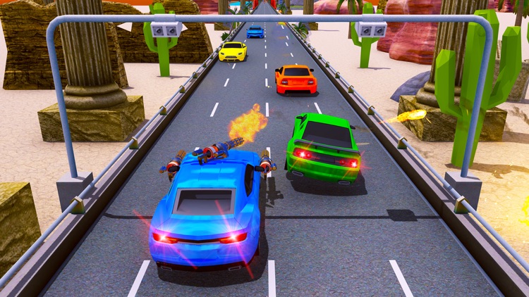 Car Shooting Game:Battle Crash screenshot-6