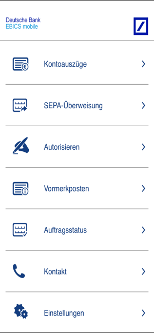 Deutsche Bank Ebics Mobile On The App Store
