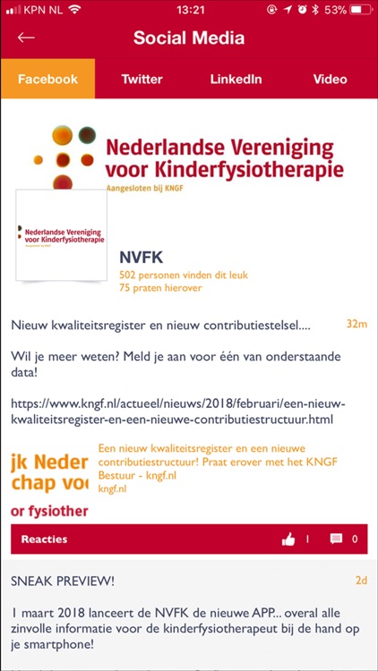 NVFK - Kinderfysiotherapie screenshot-3