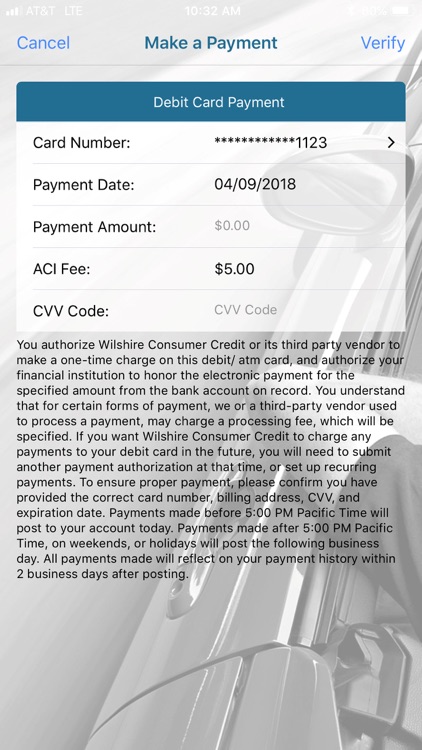 WCC MyAccount