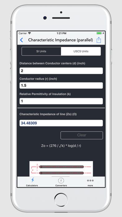 Electrical Calculator lite screenshot 4