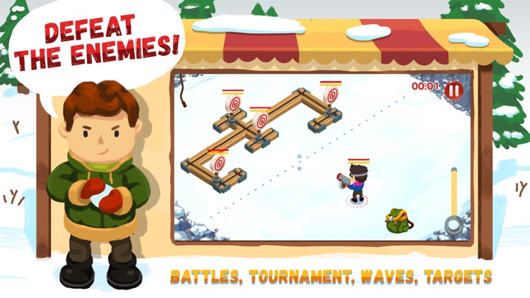 Snowicks: Snow Battle screenshot-3