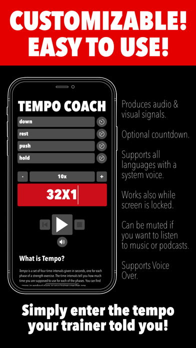 Tempo Coach screenshot 2