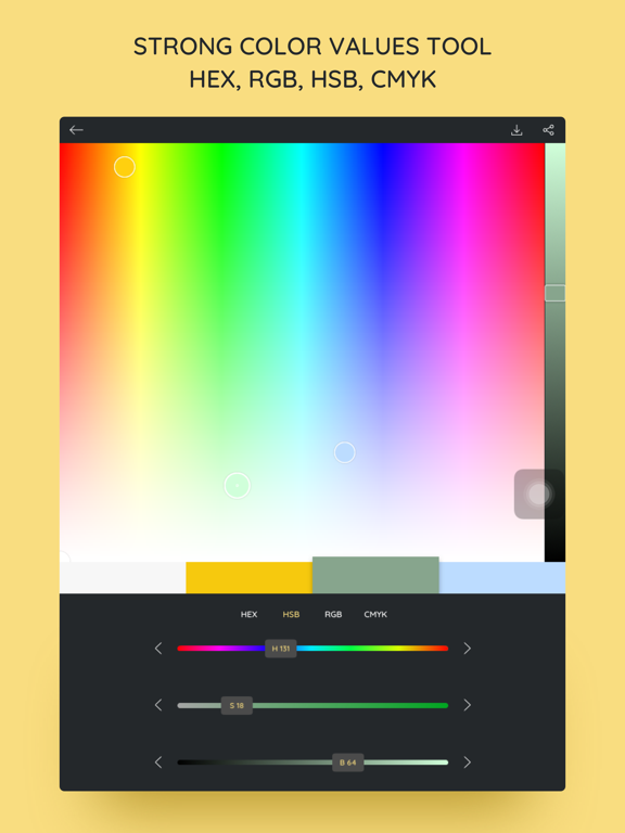 iPalettes - Color palettes Screenshots