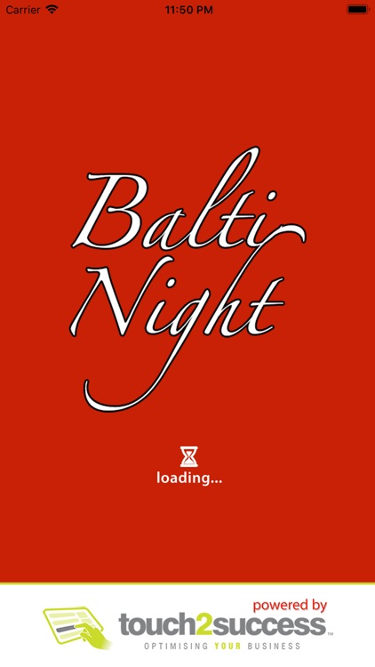 Balti Night-Middlesbrough