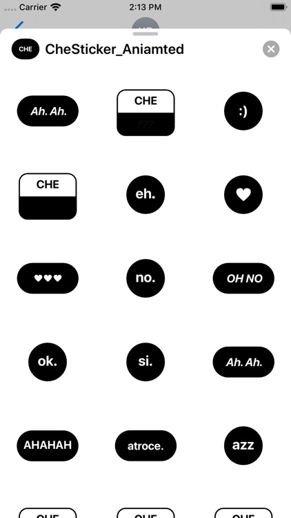 Che Sticker! - Animati