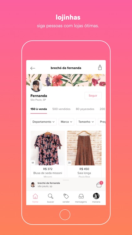 enjoei: compre roupas e tudo + screenshot-3