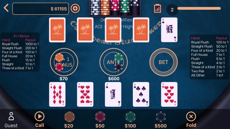 Caribbean Stud Poker Casino screenshot-5