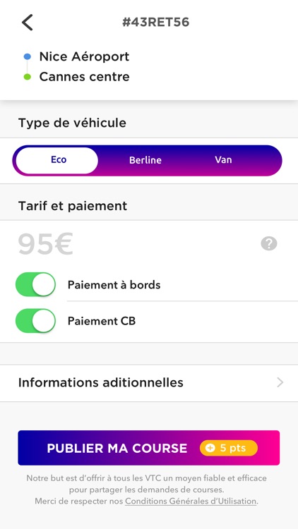 Switchr — La centrale VTC screenshot-6