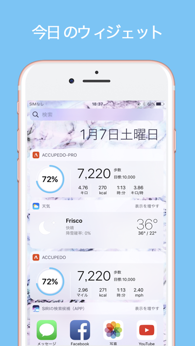 歩数計 Accupedo-Pro screenshot1