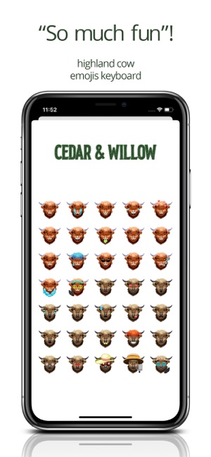 Highland Cow Emojis Keyboard(圖2)-速報App