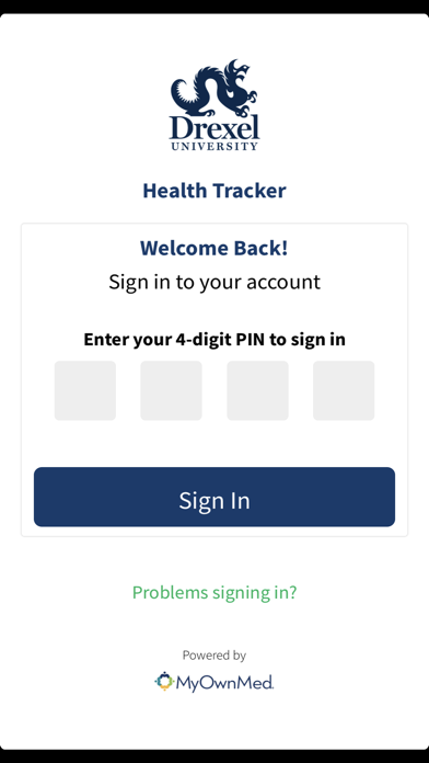 Drexel Health Tracker screenshot 3