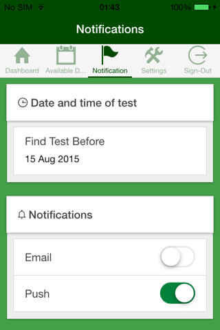 UK Driving Test Cancellations screenshot 4