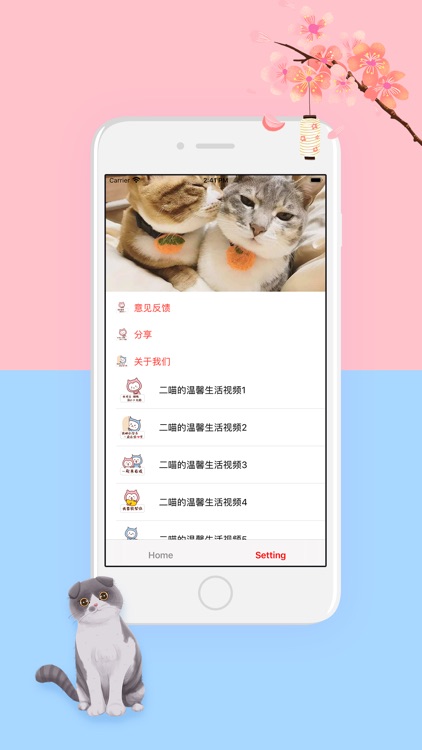 二喵的温馨故事