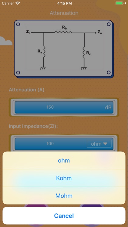 Attenuation-Help calculate