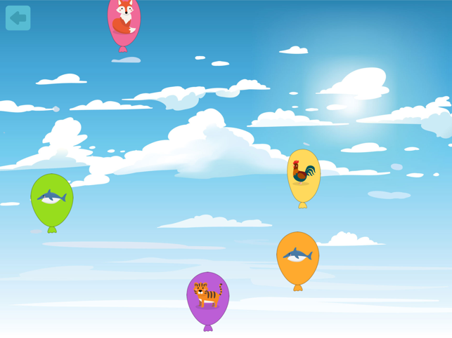 Balloons game for toddlers, game for IOS