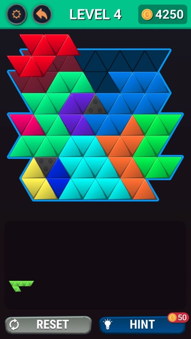 Hexa Square Triangle Puzzle image #1