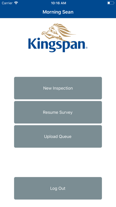 Kingspan Survey screenshot 2