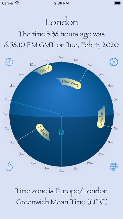 International Travel Clock
