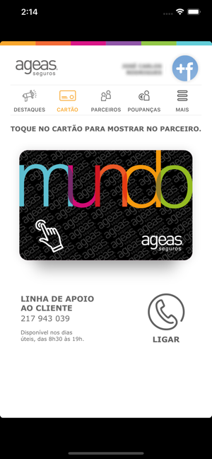 Cartão Mundo Ageas Seguros(圖2)-速報App