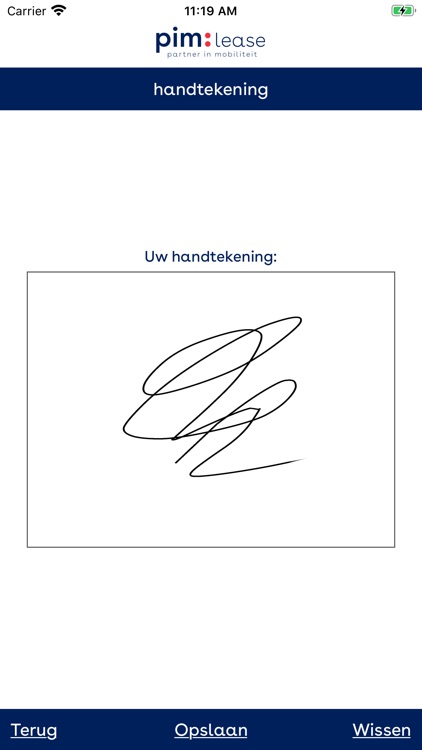 PIM Lease aflevering screenshot-4