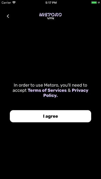 Metoro VPN screenshot 3