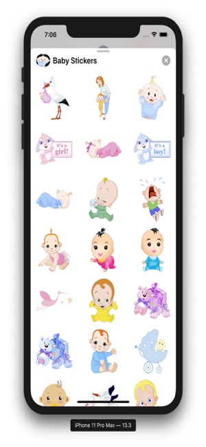 Baby Stickers & Emojis(圖5)-速報App