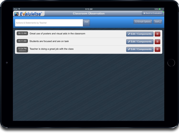 EvaluWise – Teacher Evaluation screenshot-4
