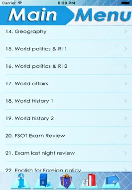 Game screenshot Foreign Service  Exam Review hack