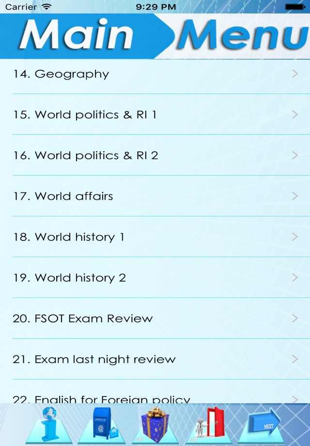 Foreign Service  Exam Review screenshot 3