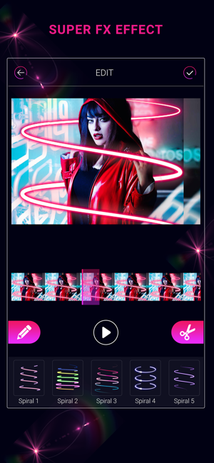 Super FX Neon Video Effects(圖2)-速報App