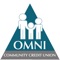 OMNI Mobile Banking allows you to check balances, pay bills, view transaction history, transfer funds, and pay loans on the go