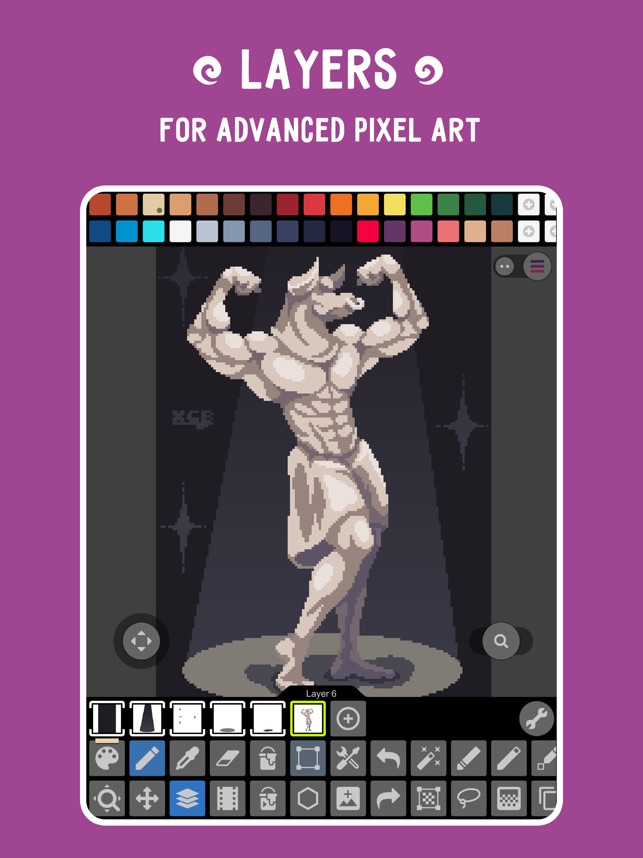 Pixel Studio for pixel art on the App Store