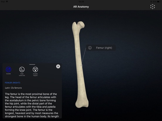 AR Anatomy: Skeletonのおすすめ画像5