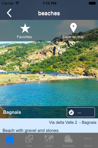 Isola d'Elba App screenshot 3