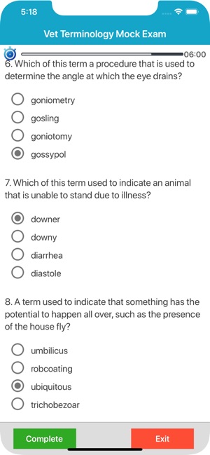 Vet Terminology Quizzes(圖2)-速報App