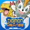 An unknown Digimon calling itself Herissmon has appeared in your smartphone