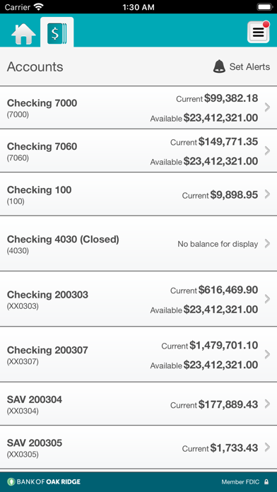 How to cancel & delete Bank of Oak Ridge - Business from iphone & ipad 4